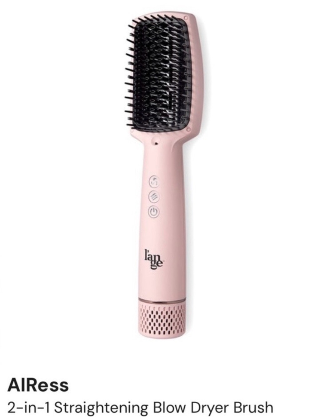 MAKE AN OFFER - LANGE AIRess 2-in-1 Straightening Blow Dryer Brush Le Vite